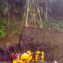 Drilling at Changki, Mokokchung District