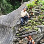 Limestone structures due to water solution action, Likhimro Nalla, Kiphire District