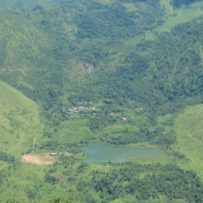 Structural Lake at Lacham known as Shilloi Lake